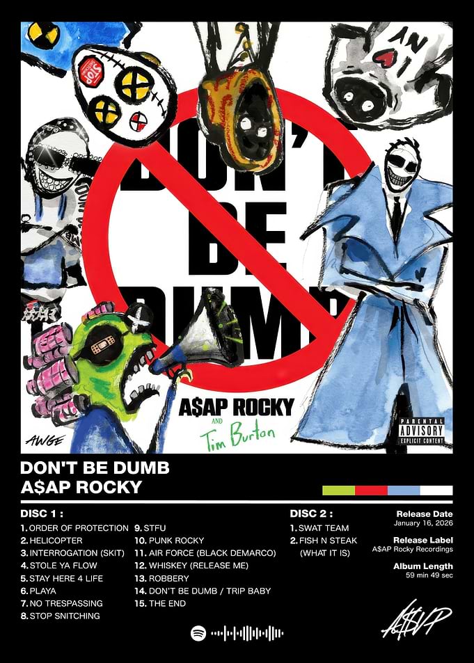 A$AP Rocky - Don't Be Dumb