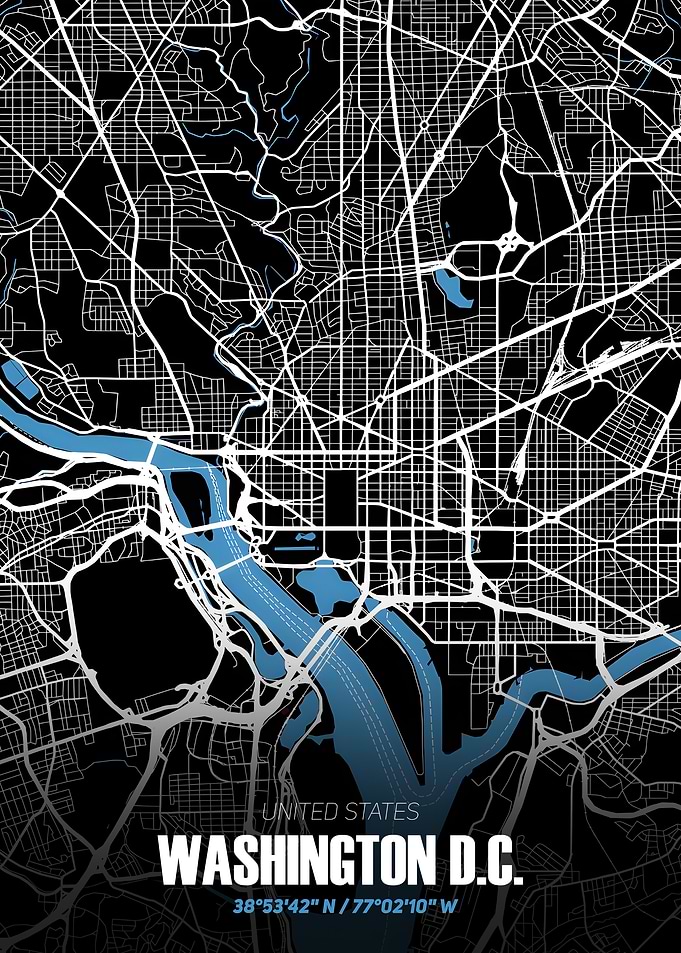 Washington D.C.City Map
