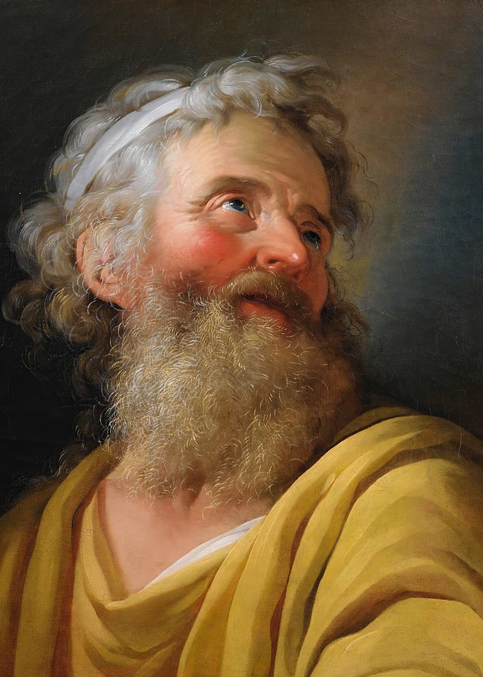 Classical Portrait of an Elderly Man