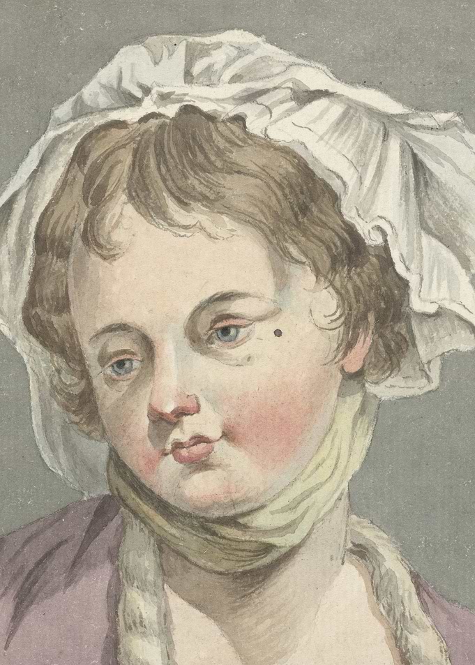 Watercolor Portrait of a Woman