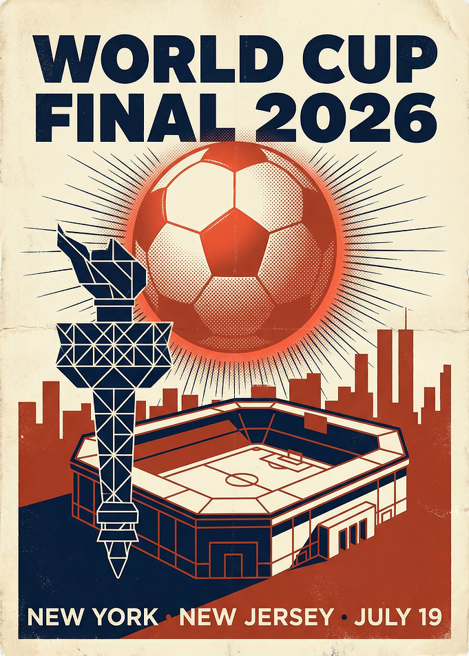 World Cup Final 2026 Poster