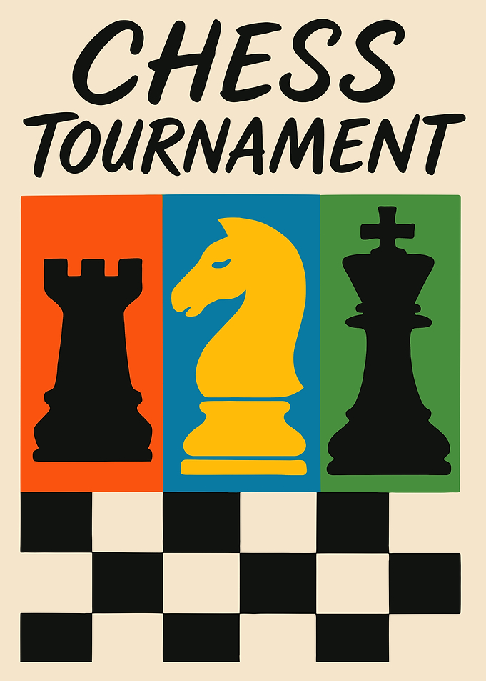 Chess Tournament Poster