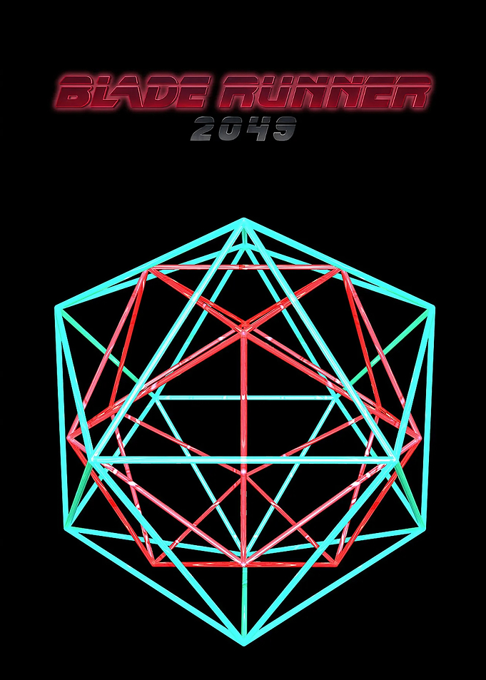 Blade Runner 2049 Geometric Art