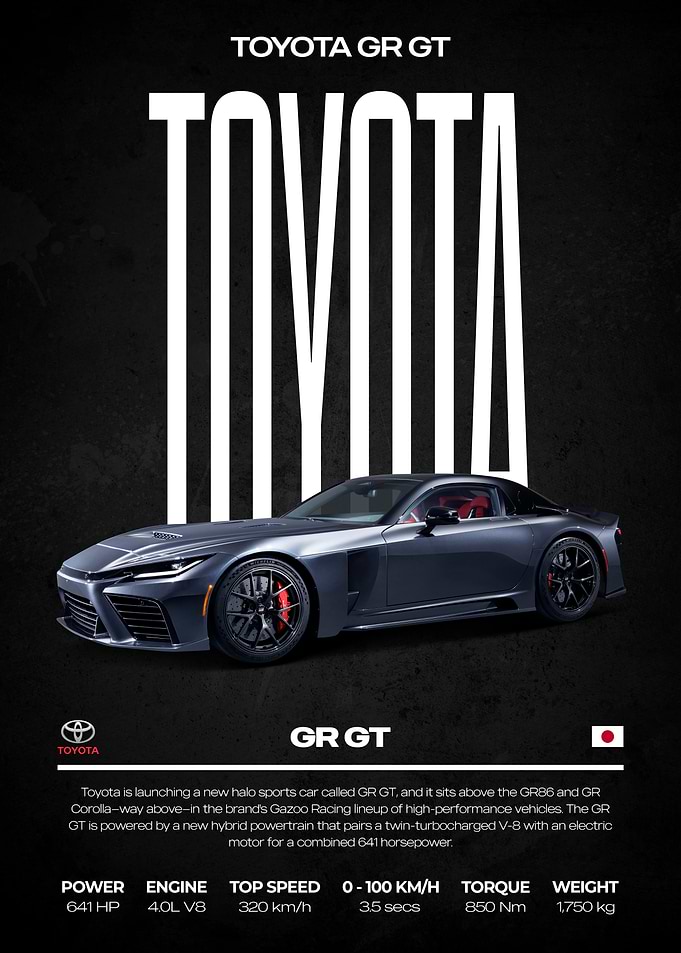 Toyota GR GT Sports Car