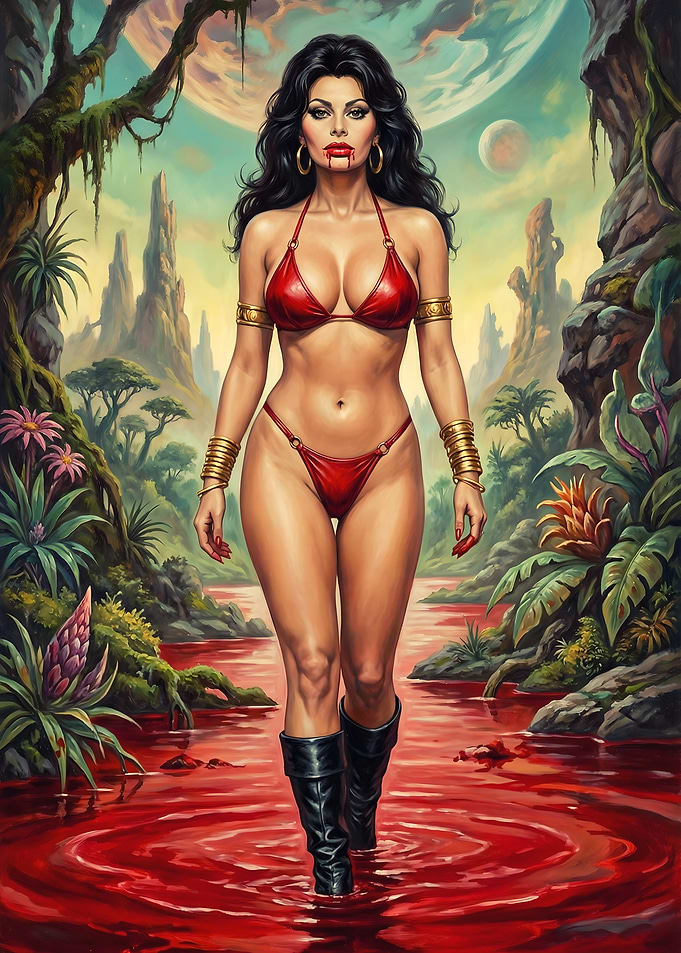 Vampirella in Red River
