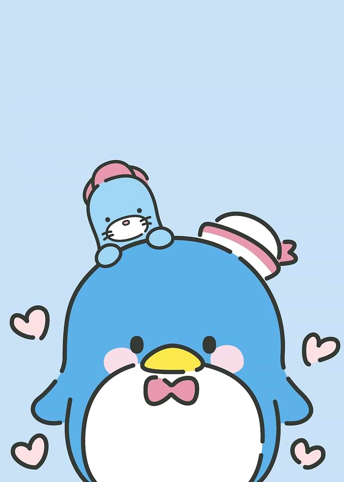 Tuxedo Sam and Seal Cartoon