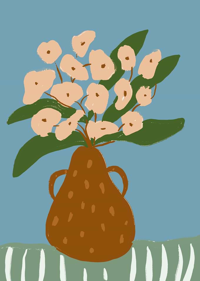 Floral Still Life with Vase