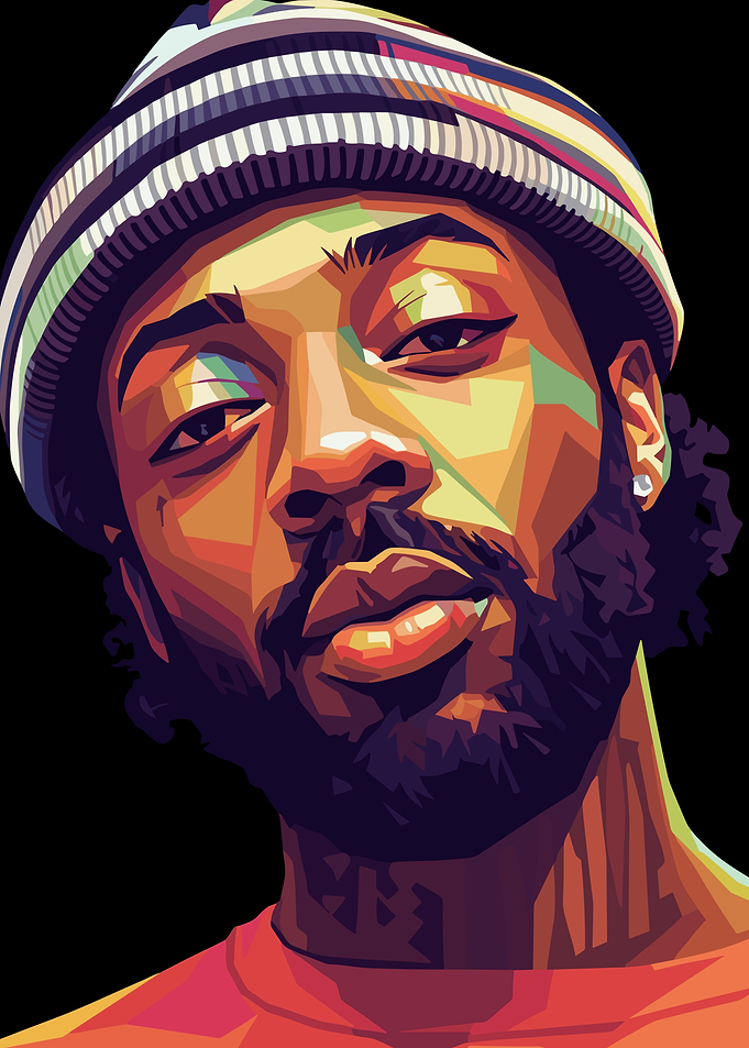 Brent Faiyaz Pop Art Portrait