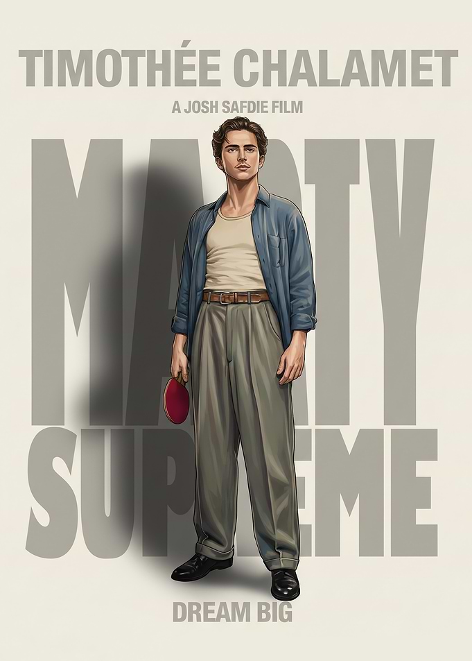 Marty Supreme Poster