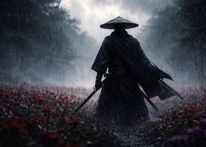 Samurai in the Rain