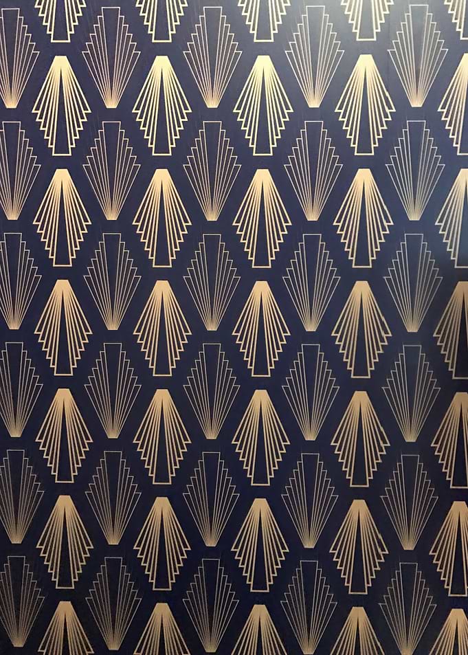 Art Deco Fan Pattern