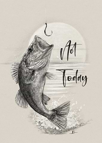 Bass Fishing Art Today Illustration