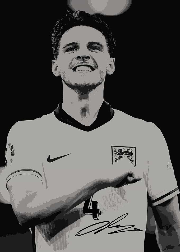Declan Rice England Football Celebration