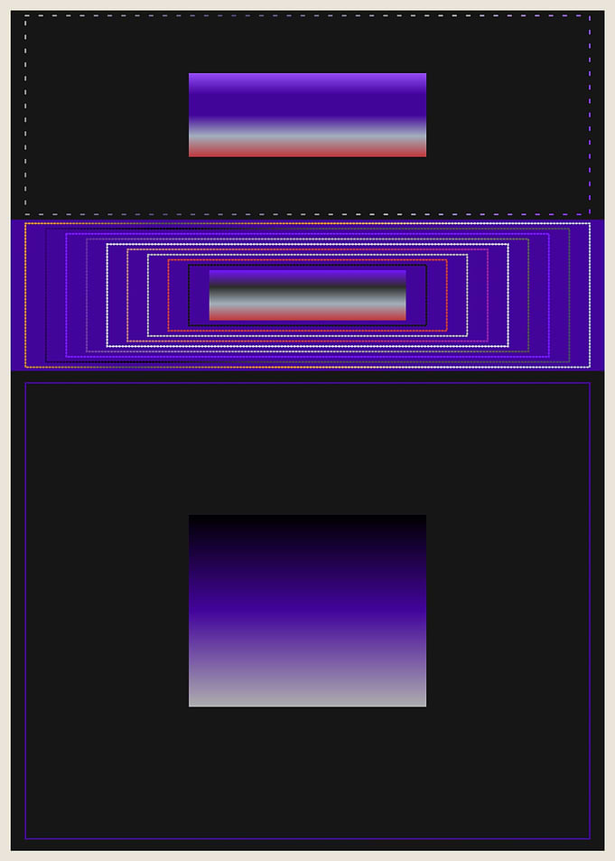 Abstract Rectangles and Square Composition