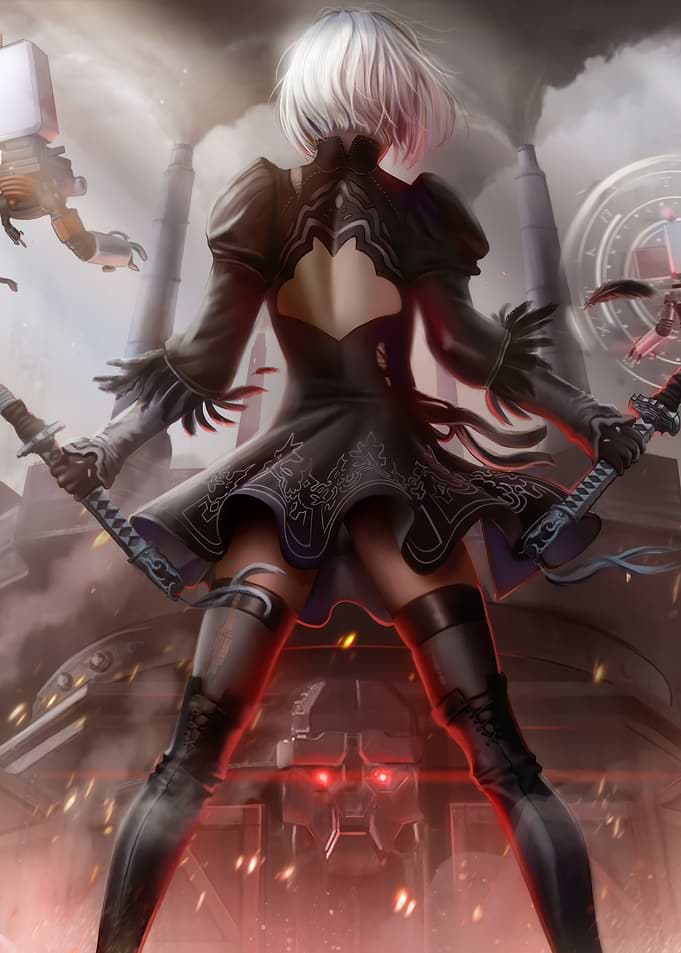 girl with sword