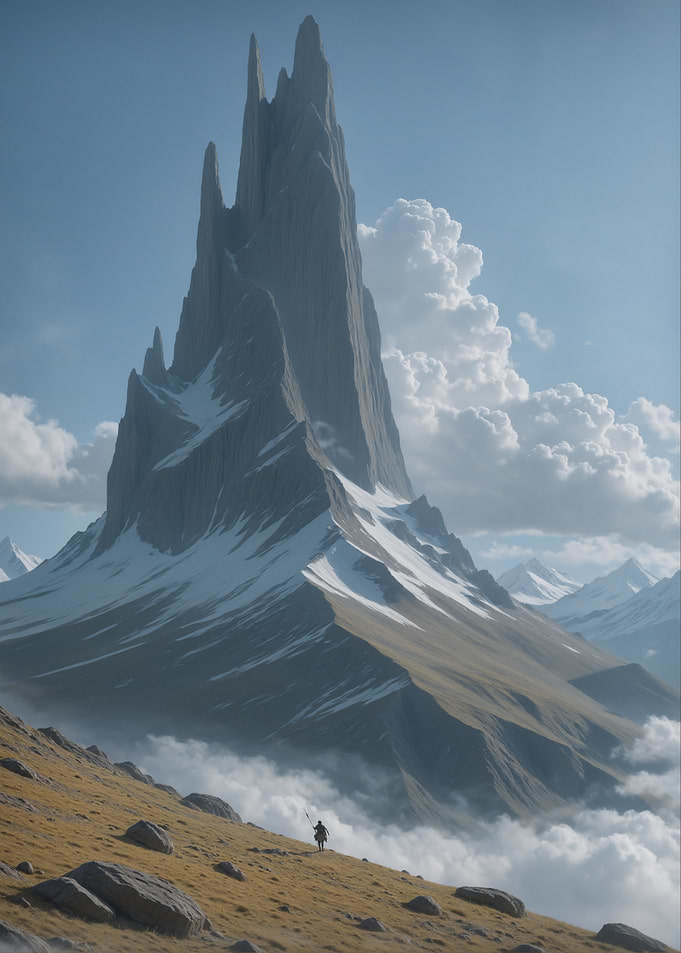 Majestic Mountain Peak Landscape