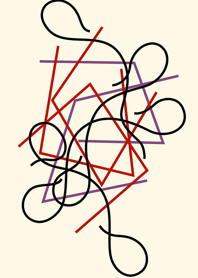 Abstract Geometric Lines and Curves