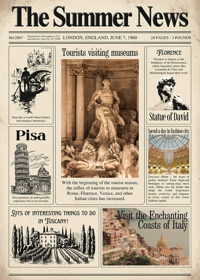 The Summer News: Italy Travel Newspaper