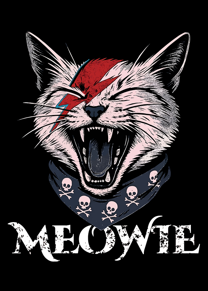 Meowie: David Bowie Cat Parody