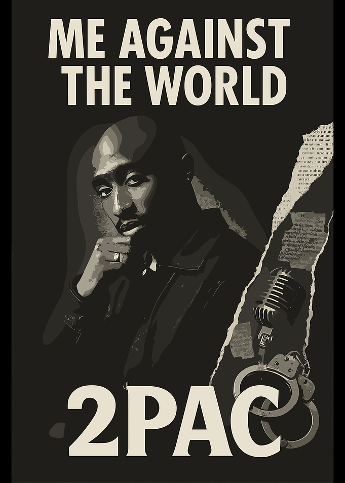 2Pac Me Against The World Poster