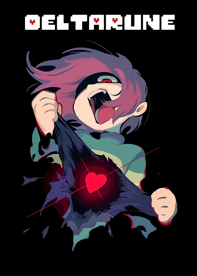 Deltarune Kris Heart