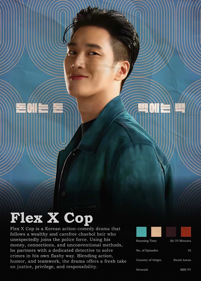 Flex X Cop Korean Drama Poster
