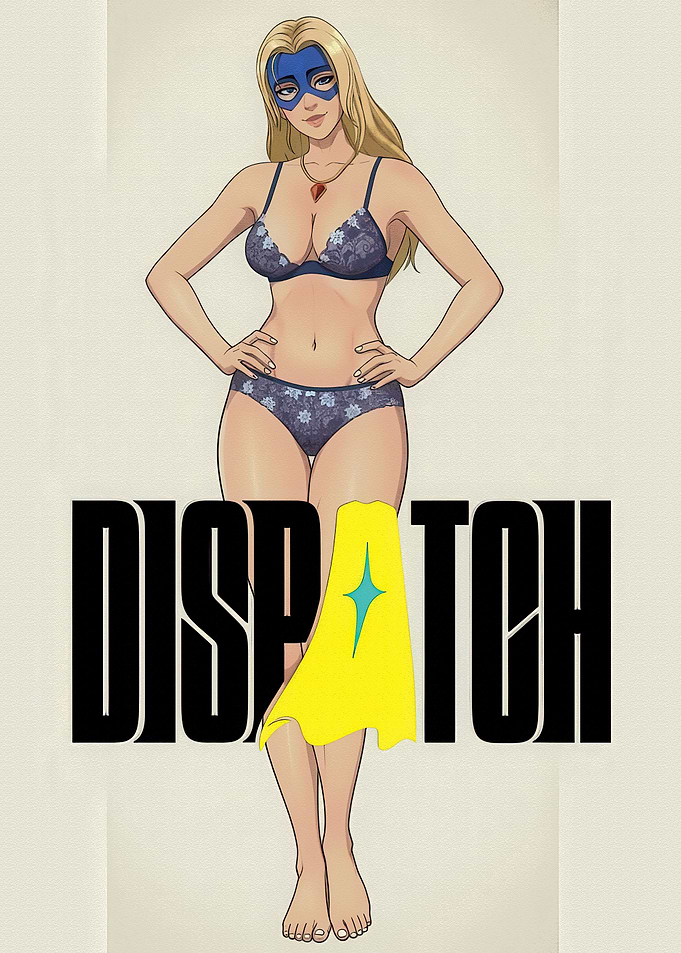 Dispatch Superhero Lingerie Art