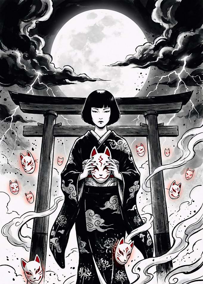 Moon Shrine of the Kitsune