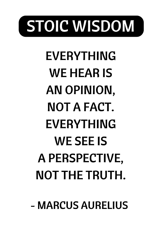 Stoic Wisdom Quote by Marcus Aurelius