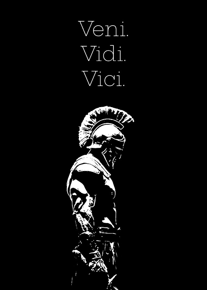 Veni Vidi Vici Roman Warrior