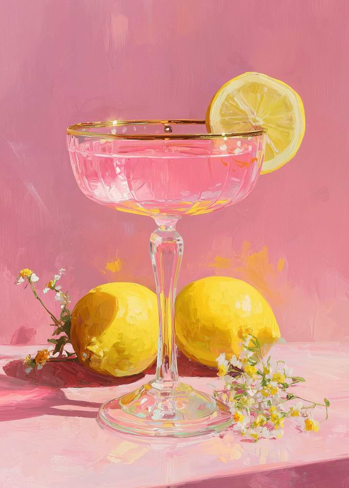 Pink Cocktail
