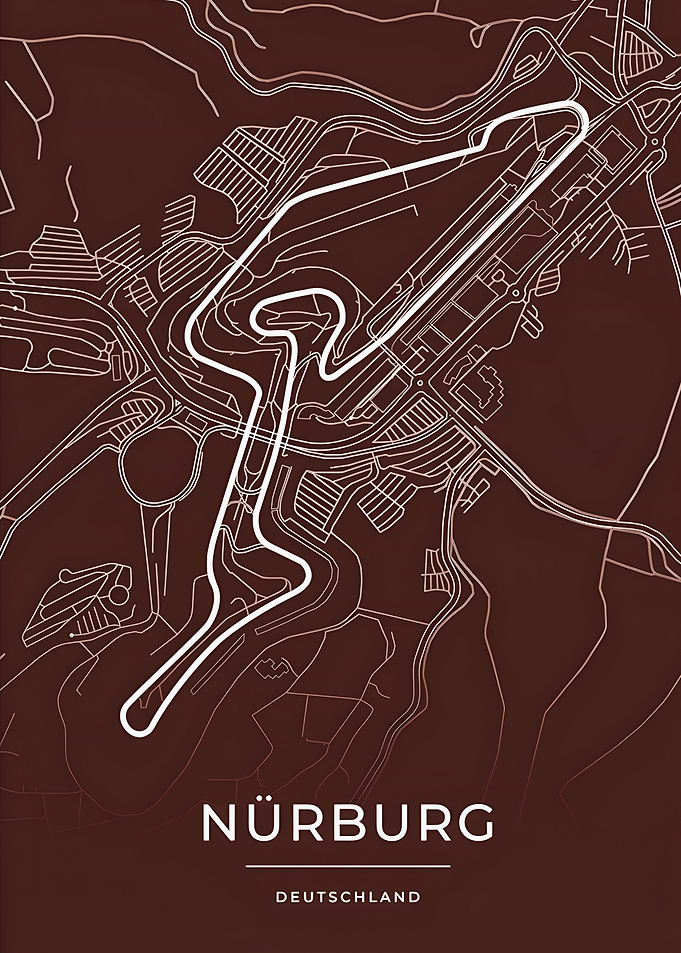 Legendary German Track Map
