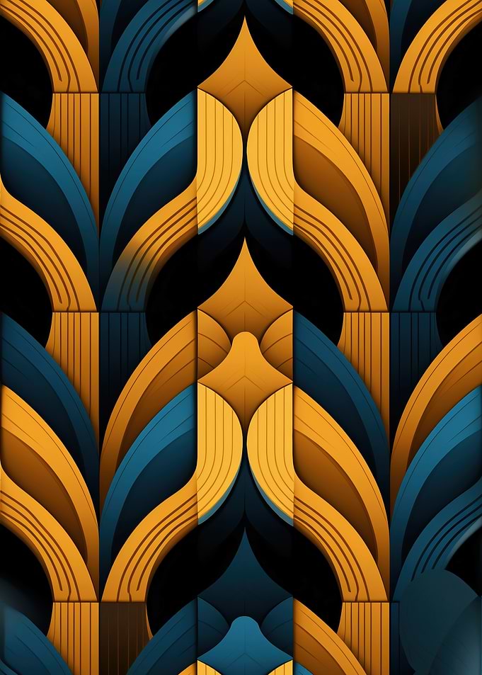 Abstract Art Deco Pattern