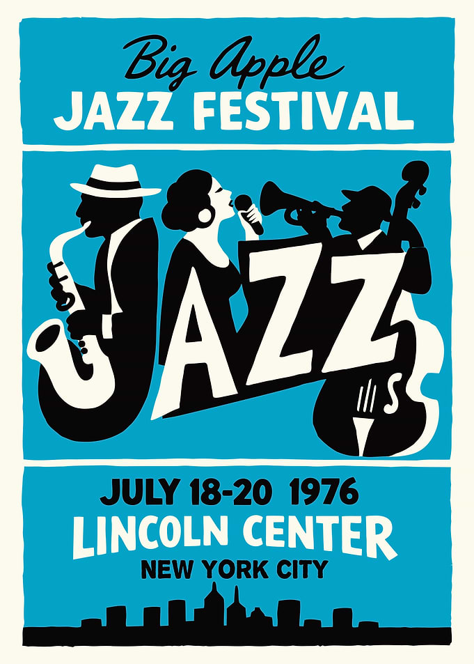 Big Apple Jazz Festival 1976 Poster