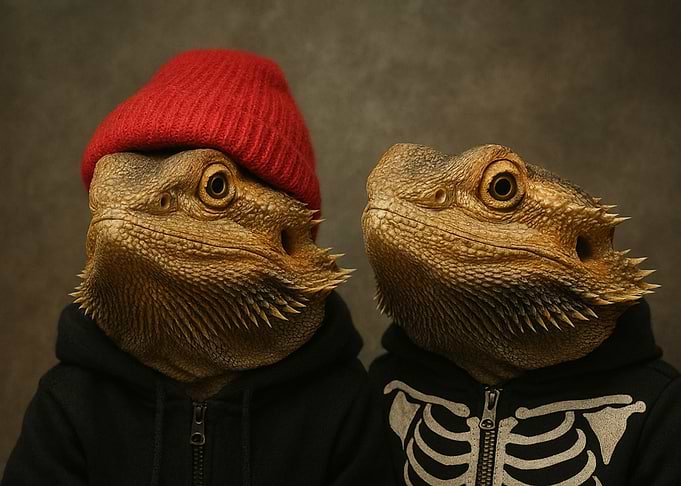 Twenty One Bearded Dragons