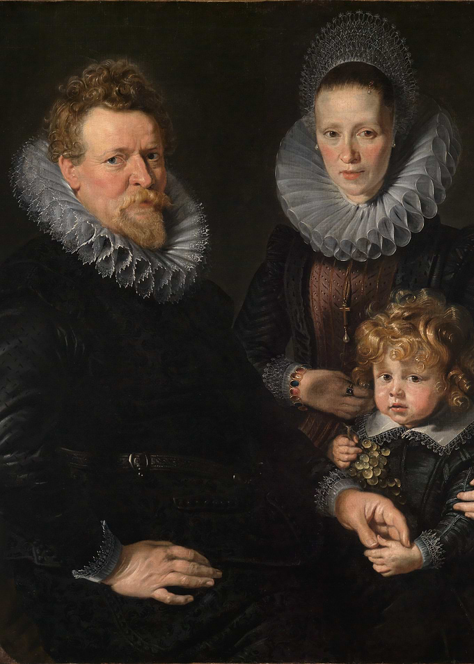 Family Portrait Painting