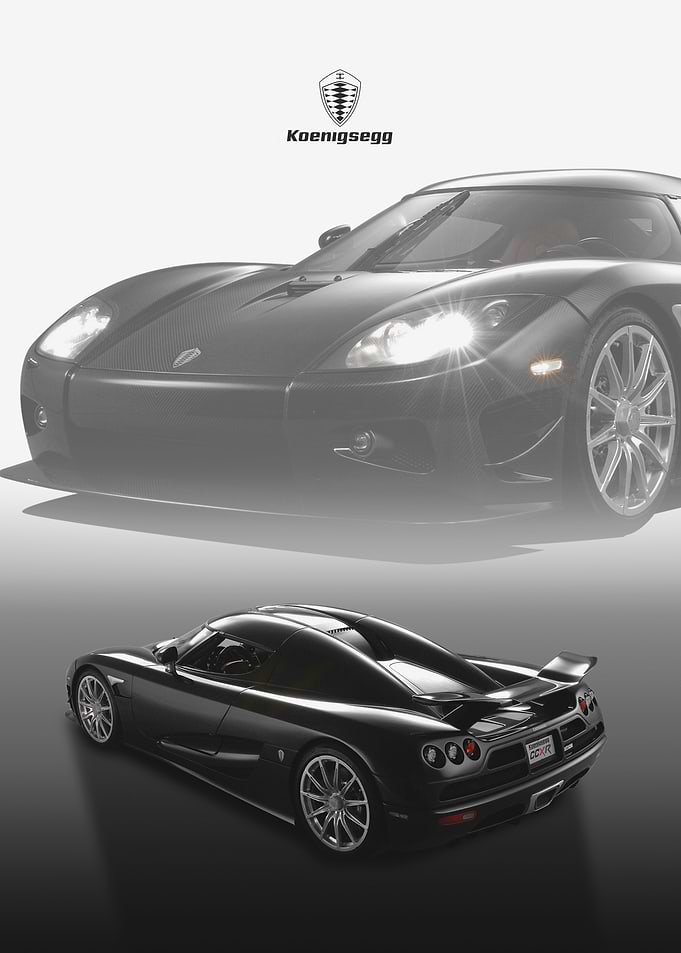 Koenigsegg CCXR Black Car