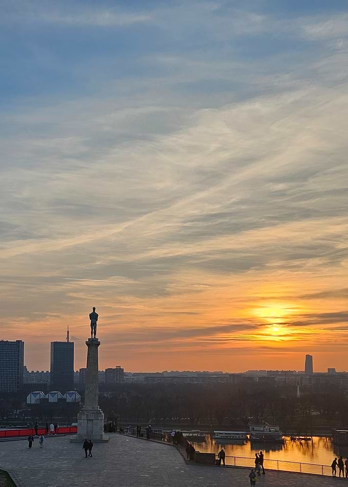 Republic Square at Sunset – Belgrade