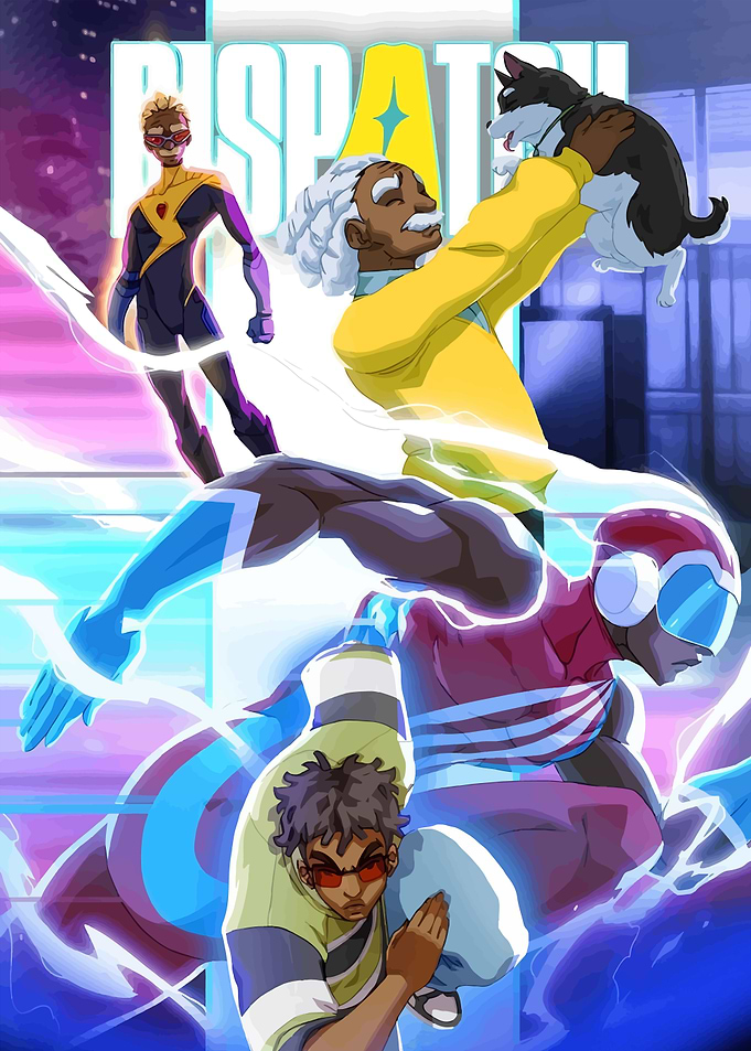 Dispatch Comic Book Cover Art