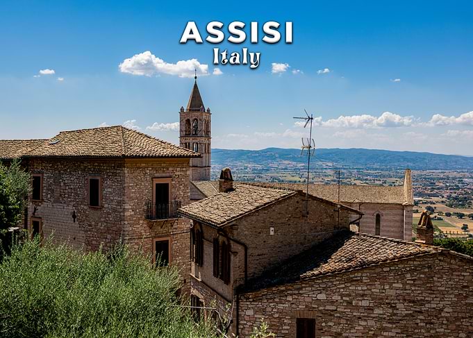 Assisi, Italy cityscape