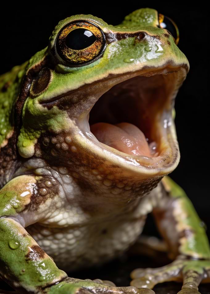 Close-up of a Green Tree Frog