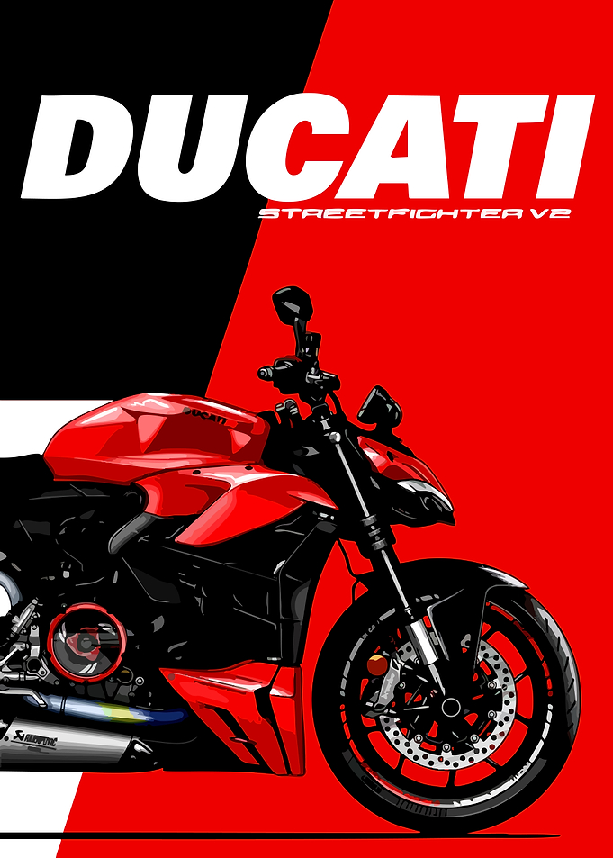 Ducati Streetfighter V2 Illustration