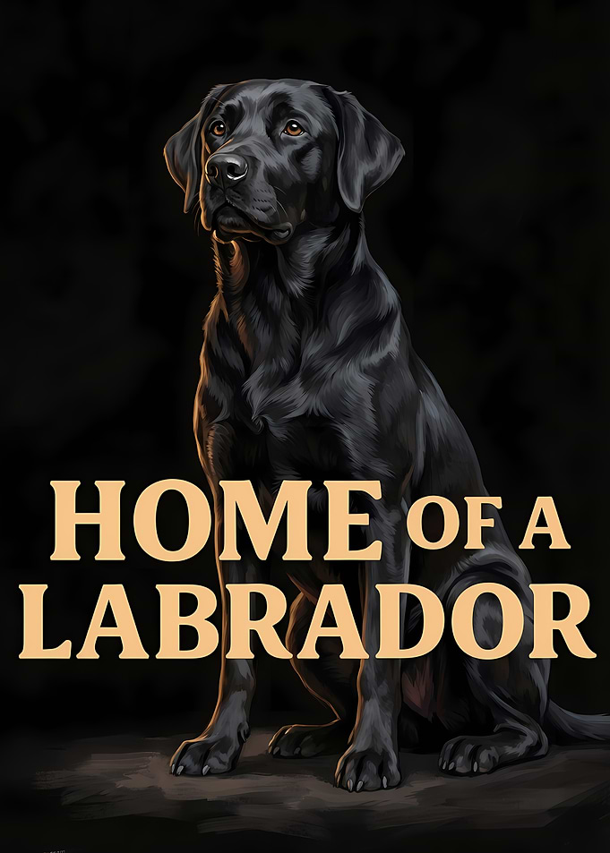 Home of a Labrador Portrait