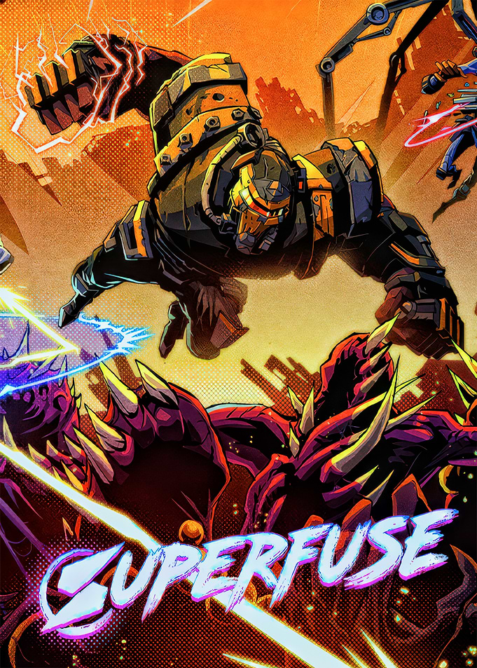 Superfuse Comic Book Cover Art