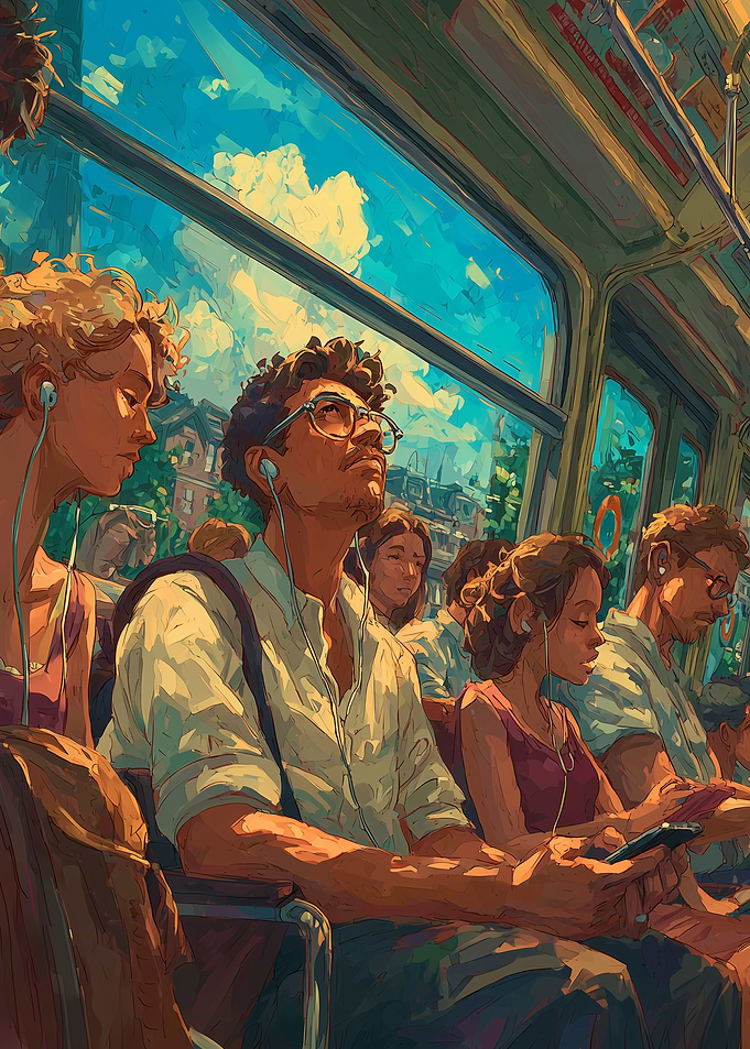 People on Public Transport