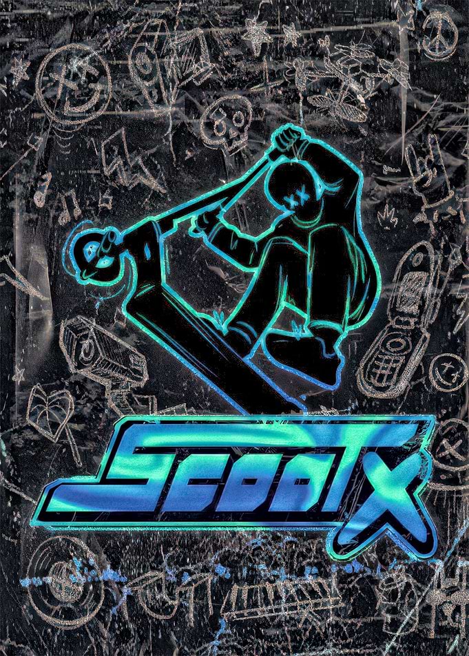 Scoot X Graphic Art