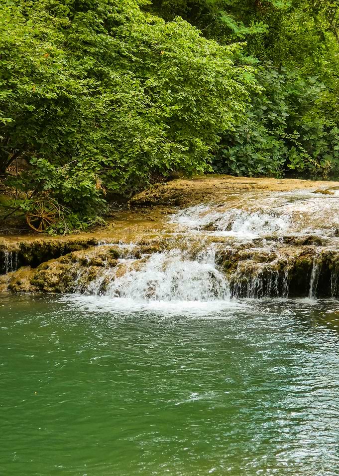 Photography of Waterfall in a Lush Green Forest