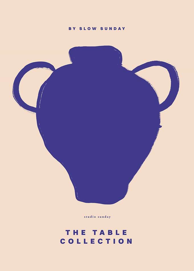 Slow Sunday Table Collection Art Print