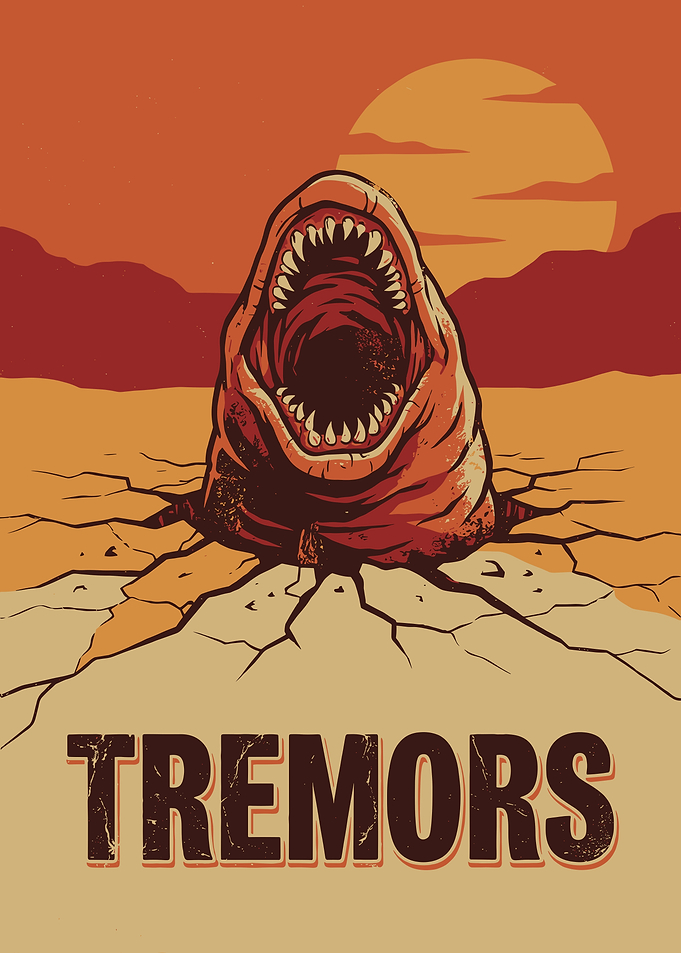 Tremors Movie Poster Art