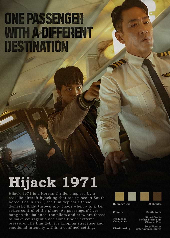 Hijack 1971 Movie Poster